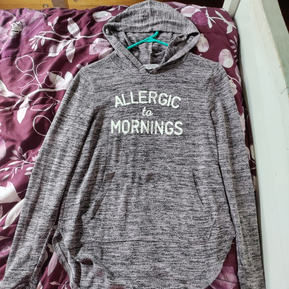 Allergic to Mornings Hoodie